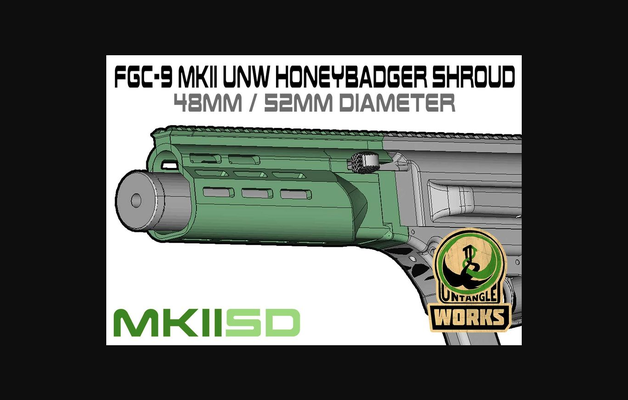 fgc9 mkiisd unf tasso miele sudario by districa scarica gratuito stl modello printables com 3d modelli gli sport all'aperto fgc9mkii fgc9mk2 fgc9mk2sd fgc9mkiisd 3d print model - Mito3D