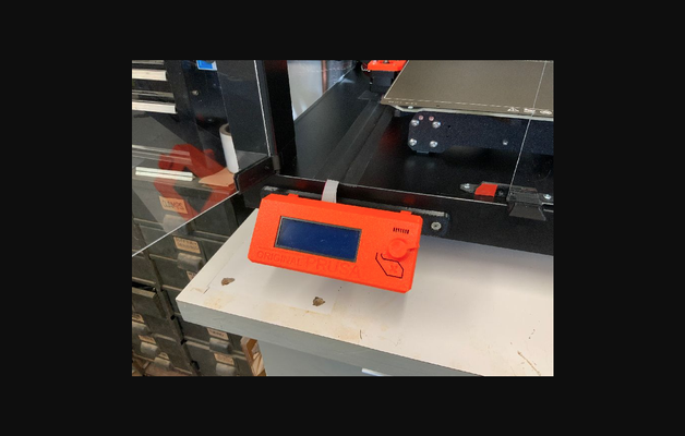 prusa i3 mk3s anzeige ui montieren mangel gehege by joel download frei stl modell druckbares 3d modelle drucker teile upgrades prusai3mk3s lackenclosure ikealackenclosure 3d print model - Mito3D