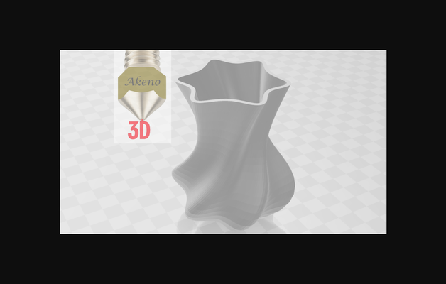 moderno contorto stella vaso by akeno scarica gratuito stl modello printables com 3d modelli domestico casa arredamento 3d print model - Mito3D