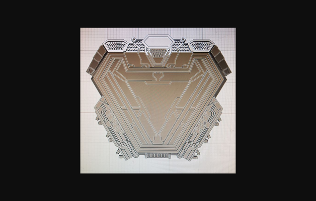 hierro hombre mk50 reactor by nombrada descargar gratis stl modelo imprimibles com 3d modelos disfraces accesorios cosplay in general vengadores nano acero final reconstruir 3d print model - Mito3D