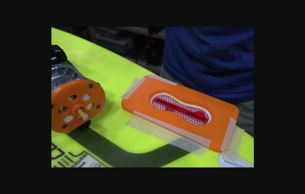 fcs2 flosse box installation jig surfbrett gebäude by andrew download frei stl modell druckbares 3d modelle hobby macher werkzeuge surfen finbox surfbrettflossen 3d print model - Mito3D