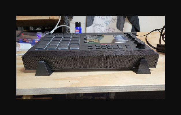 akai mpc vivere ii 15 grado in piedi by corey g scarica gratuito stl modello printables com 3d modelli passatempo creatori musica mpclive 3d print model - Mito3D