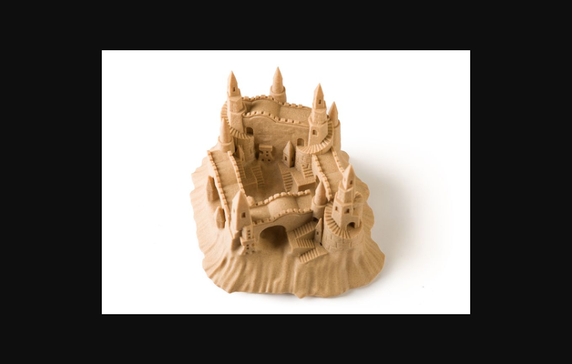 sandcastle by bak indir bedava stl model basılabilirler com 3d modeller sanat tasarım heykeller yapı kule kale mimari bina 3d print model - Mito3D