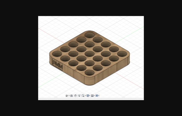 9mm ricaricare vassoio 25 contare by nick signora moda scarica gratuito stl modello printables com 3d modelli gli sport all'aperto munizioni thingiverse ricarica delle cartucce 3d print model - Mito3D