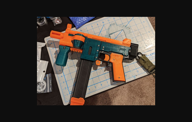 grifo mp5k add ons by galaxycr8r descargar gratis stl modelo imprimibles com 3d modelos deportes aire libre nerf mp5 nerfblastermods 3d print model - Mito3D