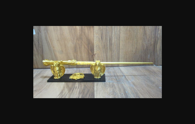 harry potter's wand by jim 248 download free stl model printablescom 3d models art & design sculptures thingiverse 3d print model - Mito3D