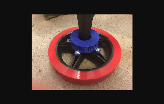 42 diente manejar rueda espigas eléctrico longboard hdt 5m by rizzle descargar gratis stl modelo imprimibles com 3d modelos deportes aire libre patineta thingiverse eléctrica 3d print model - Mito3D