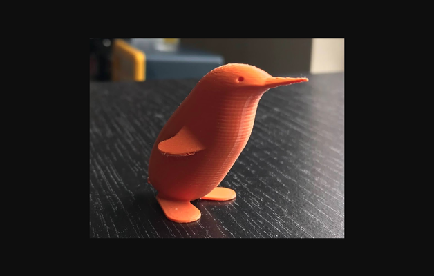 pinguino by isitapier scarica gratuito stl modello printables com 3d modelli mondo scansioni animali animale scultura abstractdesign 3d print model - Mito3D