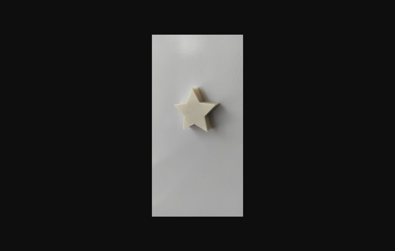 star magnet by jan download frei stl modell druckbares 3d modelle spielzeuge spiele sterne stern 3D print model - Mito3D