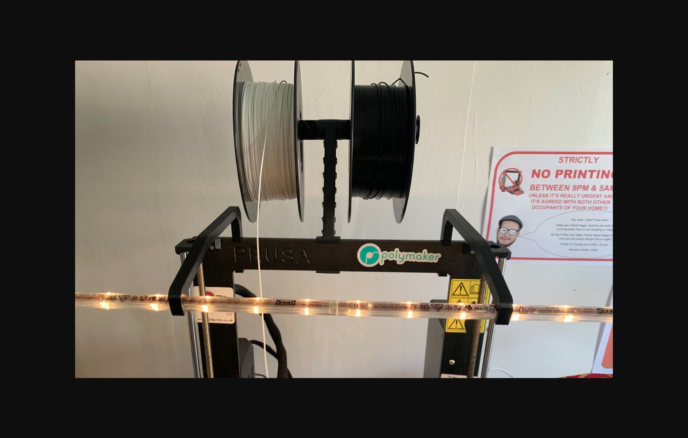 prusa mk3s ikea ledberg led bar montieren by simonc3dprint download frei stl modell druckbares 3d modelle drucker zubehör ledmount leiste prusai3mk3 inhaber 3D print model - Mito3D