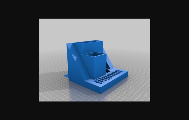 bureau organisateur by david sf télécharger libre stl modèle imprimables com 3d modèles loisir fabricants idées organiseur ender3 chose universelle crealityender3 ti84 3d print model - Mito3D