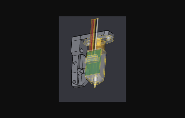 stealthburner adxl + bltouch by extrusionconfusion download free stl model printablescom 3d models printers printer parts & upgrades voron 3d print model - Mito3D