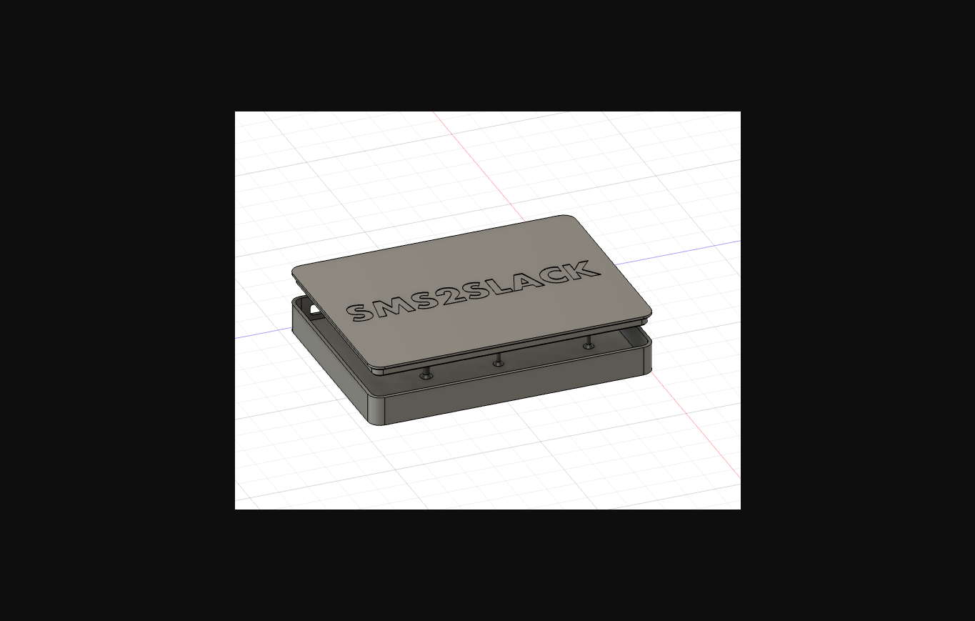 caso bainha sms2slack v2 by dz0ny baixar livre stl modelo printables 3d modelos passatempo fabricantes eletrônicos 3D print model - Mito3D