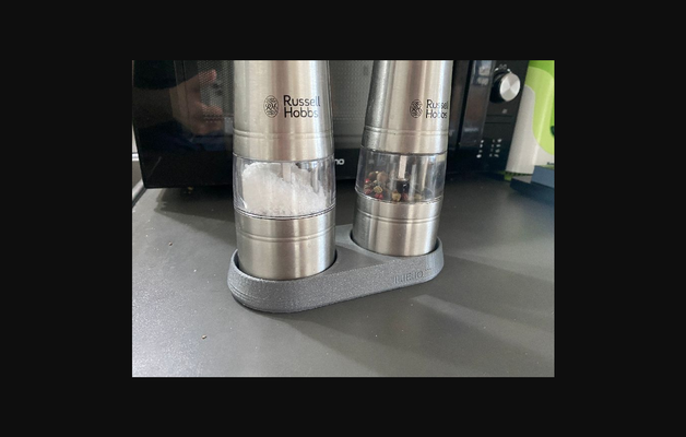 sal pimienta amoladora soporte russell hobbs by cálido descargar gratis stl modelo imprimibles com 3d modelos casa cocina limpieza perro salpimienta 3d print model - Mito3D