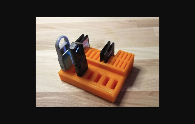 usb sd sdmini bloquer by piney29887 télécharger libre stl modèle imprimables com 3d modèles ménage bureau 3d print model - Mito3D