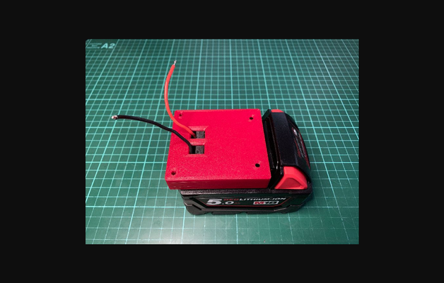 batterie verbinder milwaukee m18 aktualisiert 08 11 2023 by weiser download frei stl modell druckbares 3d modelle hobby macher werkzeuge batterieanschluss 3d print model - Mito3D