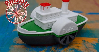 paddli Facile baignoire bateau vandragon Télécharger libre stl modèle imprimablescom 3d modèles jouets Jeux Véhicules bateaux 3d print model - Mito3D