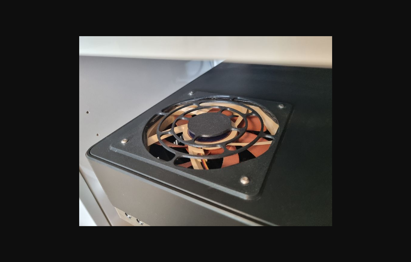 120 mm alto flujo aire ventilador parrilla by defender seb descargar gratis stl modelo imprimibles com 3d modelos pasatiempo hacedores electrónica 120mm fangrill 120mmfangrill 3D print model - Mito3D