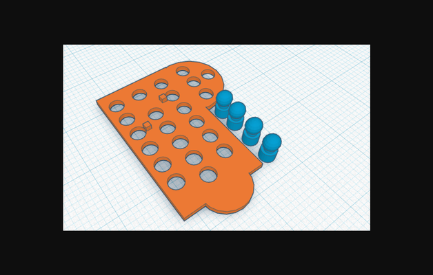 ludo 3d v1 by blackarck download free stl model printablescom models toys & games board game pegs 3d print model - Mito3D