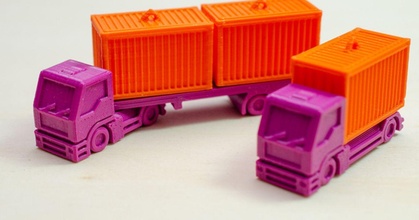 camiones envase buques vandragon descargar gratis stl modelo imprimiblescom 3d modelos juguetes juegos vehiculos coche vehiculo niños lkw 3d print model - Mito3D