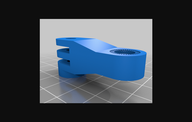 trek bike gopro mount base by thompatterson download free stl model printablescom 3d models sports & outdoor thingiverse 3d print model - Mito3D