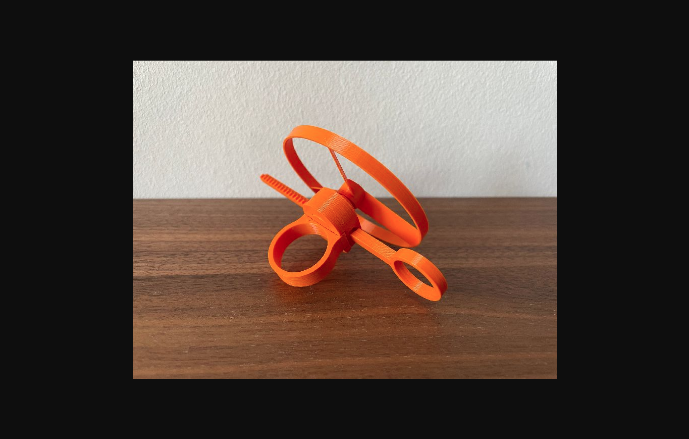 pull copter finger ring - print-in-place remix by ja gr download free stl model printablescom 3d models toys & games flying pullcopter 3D print model - Mito3D