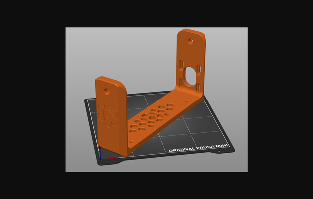 openslider v04 z-axis-frame1 feet cut to fit on prusa mini by lynges download free stl model printablescom 3d models gadgets photo & video camera slider remix cameraslider 3d print model - Mito3D