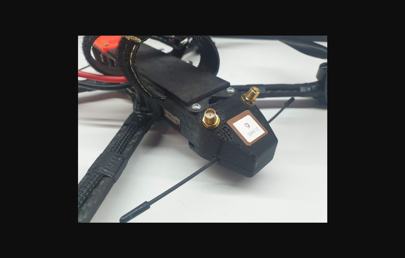 rotors copain 7 dji fpv air unité + 2x sma antena tbs gps by david haleine télécharger libre stl modèle imprimables com 3d modèles loisir fabricants rc robotique dron fpvdrone 3D print model - Mito3D