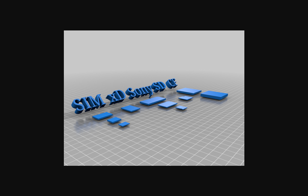 card size reference - cf sd sony xd sim by vulcan download free stl model printablescom 3d models hobby & makers tools thingiverse 3d print model - Mito3D