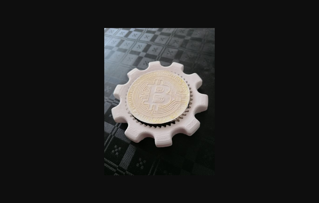 bitcoin macchina by xin khan scarica gratuito stl modello printables com 3d modelli gadget creatività 3d print model - Mito3D