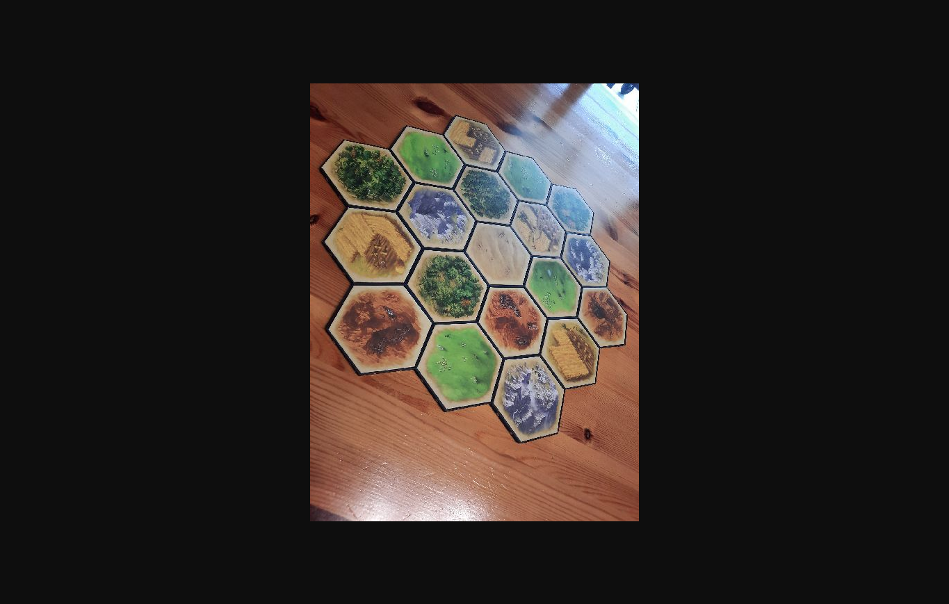 magnetic hex catan by jedmas69 download free stl model printablescom 3d models toys & games board settlersofcatan catanpieces settlersofcatanpieces 3D print model - Mito3D