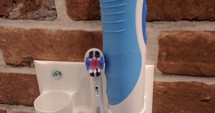 spazzolino titolare supporto oral b dentifricio ariel Scarica gratuito stl modello printablescom 3d Modelli domestico bagno 3d print model - Mito3D