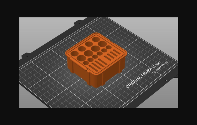 battery box mk 1 by themightyhaddock download free stl model printablescom 3d models hobby & makers organizers 3d print model - Mito3D