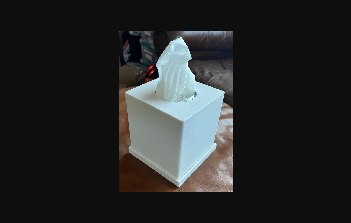 kleenex tessuto scatola by salto scarica gratuito stl modello printables com 3d modelli domestico bagno facciale sbuffi 3D print model - Mito3D