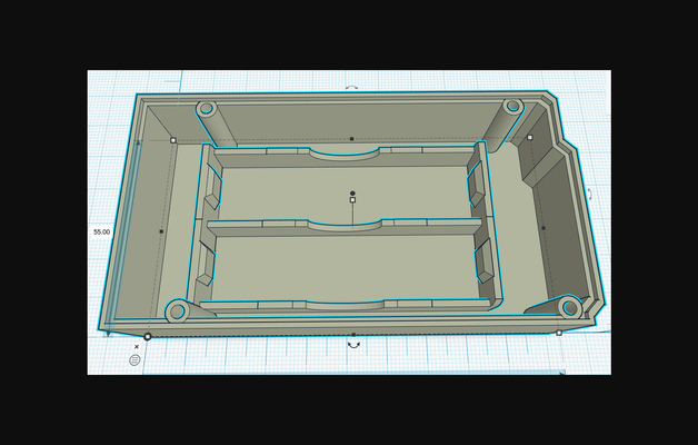 batería compartimiento arduino mega2560 tablero by rana arena descargar gratis stl modelo imprimibles com 3d modelos pasatiempo hacedores ideas 18650 arduinocase thingiverse 3d print model - Mito3D