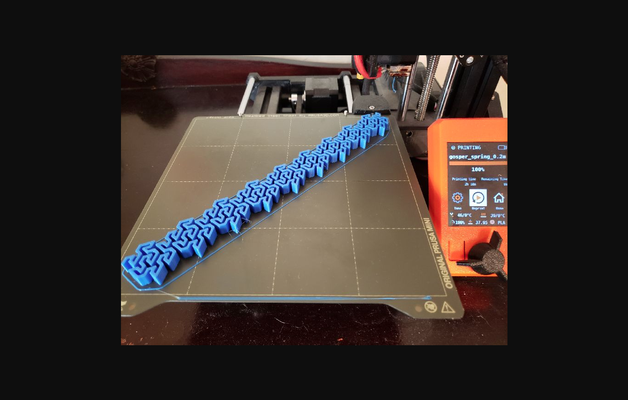 gosper primavera openscad by opencaddad baixar livre stl modelo printables 3d modelos aprendendo matemática inquietação fractal recursão 3d print model - Mito3D