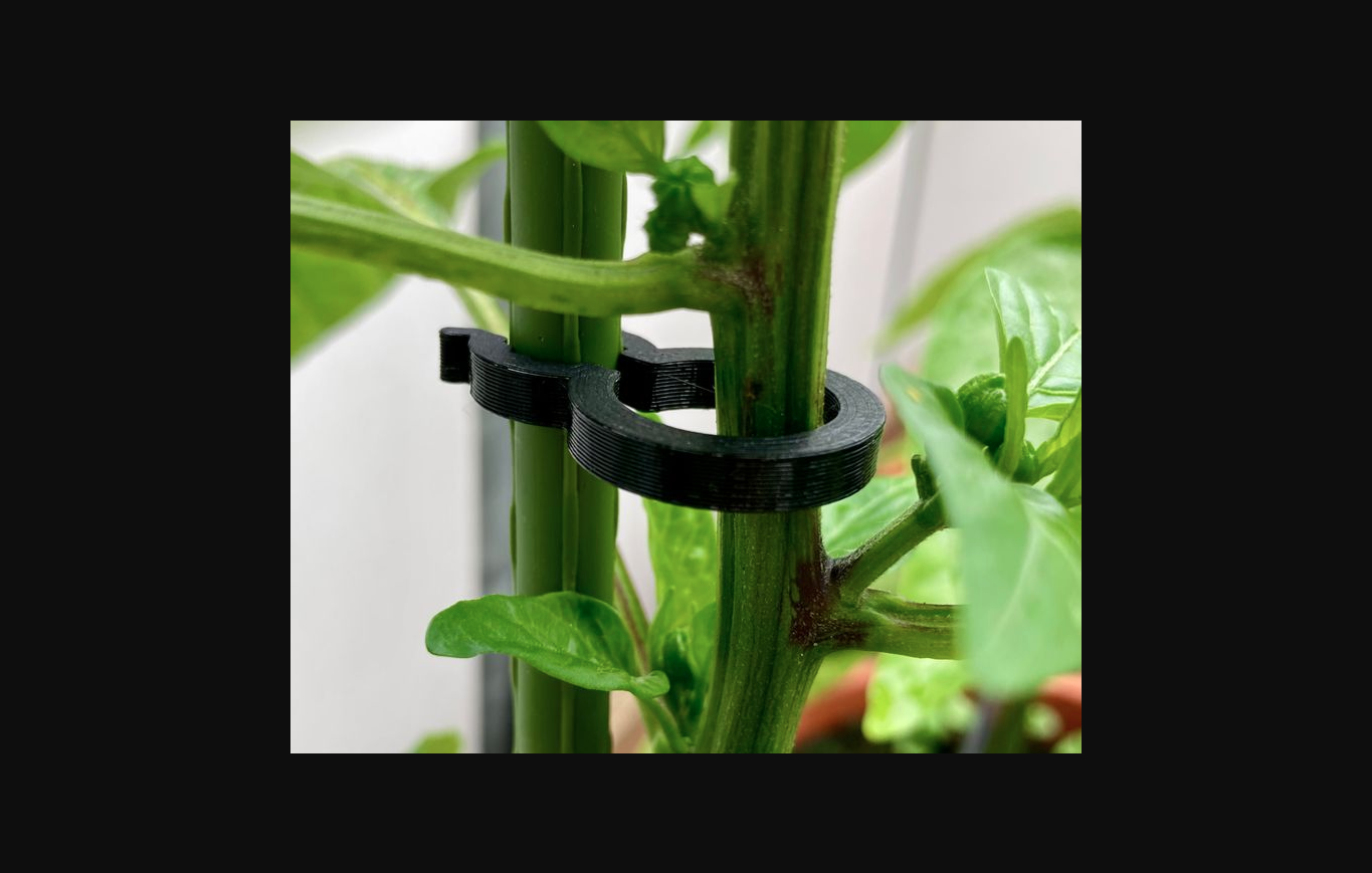 plante agrafe by moritz télécharger libre stl modèle imprimables com 3d modèles ménage extérieur jardin soutien jardinage 3D print model - Mito3D