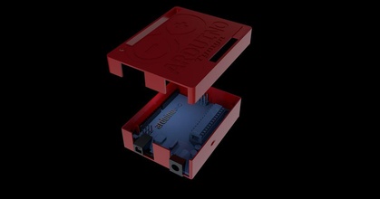 arduino uno case tymyn 3d download free stl model printablescom models gadgets portable devices 3d print model - Mito3D