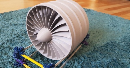 turbin rc airplanes shruby download free stl model printablescom 3d models hobby & makers robotics 3d print model - Mito3D