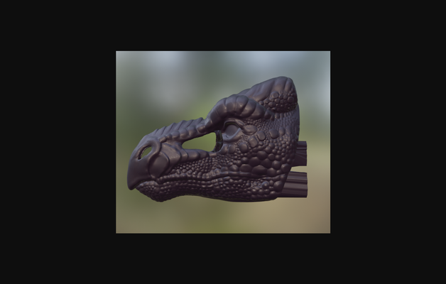 nachtschwinge flügel of feuer drachen maske by dragonartist15 download frei stl modell druckbares 3d modelle kostüme zubehör cosplay allgemeines kostüm thingiverse 3d print model - Mito3D