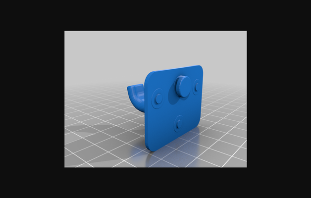 pegboard 1x1 hook by donnergunther download free stl model printablescom 3d models hobby & makers tools thingiverse toolwall pegboardhook 3d print model - Mito3D