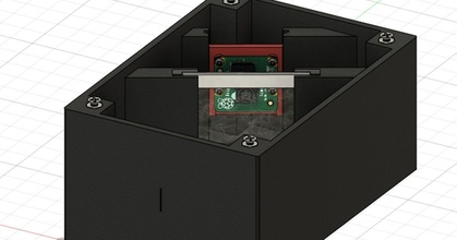 Sala aula espectrômetro framboesa pi progresso Sean Roger baixar livre stl modelo printablescom 3d modelos Aprendendo física astronomia Educação educacional experimento Raspberry Pi 3d print model - Mito3D