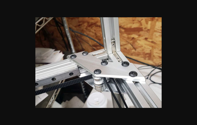 solidcore 3d printer xy-idler pulley bracket mount by shane hooper download free stl model printablescom models printers parts & upgrades 3dprinter idler gt2 pulleys 3d print model - Mito3D