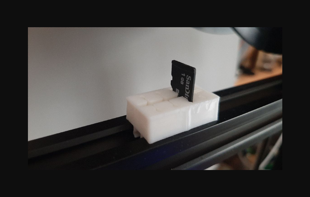 snap microsd kulp destek 2020 ekstrüzyonlar by kasvet indir bedava stl model basılabilirler com 3d modeller yazıcılar aksesuarlar geçmeli microsdcardholder 3d print model - Mito3D