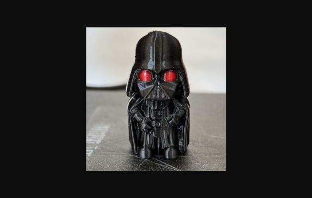 mini vader dual farbe by neoheldt download frei stl modell druckbares 3d modelle spielzeuge spiele aktion zahlen statuen darth vader idex 3d print model - Mito3D