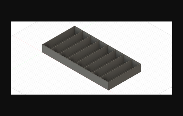 tiroir plateau 2 ikea alex insert by paul télécharger libre stl modèle imprimables com 3d modèles loisir fabricants organisateurs 3d print model - Mito3D