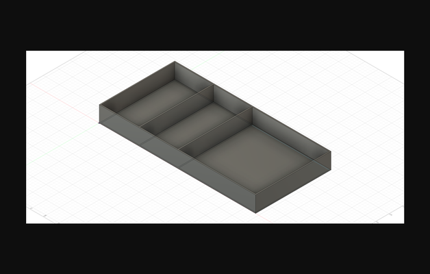 cassetto vassoio 3 compatibile to ikea alex inserto by paolo scarica gratuito stl modello printables com 3d modelli passatempo creatori organizzatori 3d print model - Mito3D