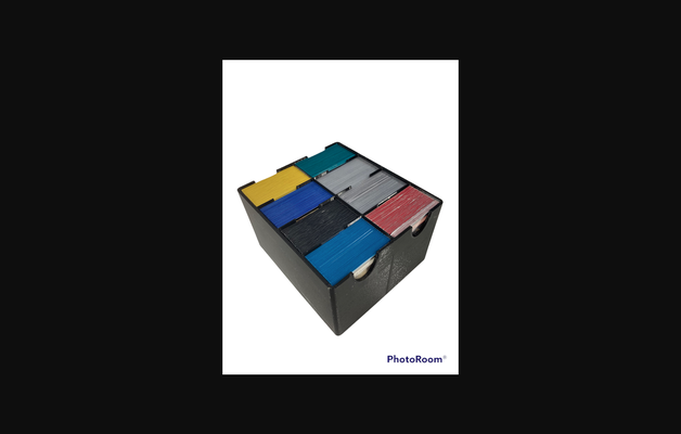 mtg caja cubiertas by martín descargar gratis stl modelo imprimibles com 3d modelos juguetes juegos tablero mesa reunión magia 3d print model - Mito3D