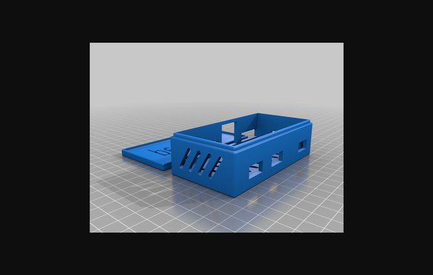 dig quad by eski deli gözü indir bedava stl model basılabilirler com 3d modeller hobi yapımcılar elektronik led esp32 şeytani muhafaza 3d print model - Mito3D