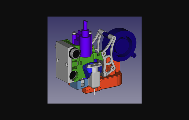 jg aurora a5 druckkopf e3d v6 revo hotend bowden or pikant flink extruder by andy download frei stl modell druckbares 3d modelle drucker teile upgrades e3dv6 thezestynimble jgauroraa5 e3drevosix 3d print model - Mito3D